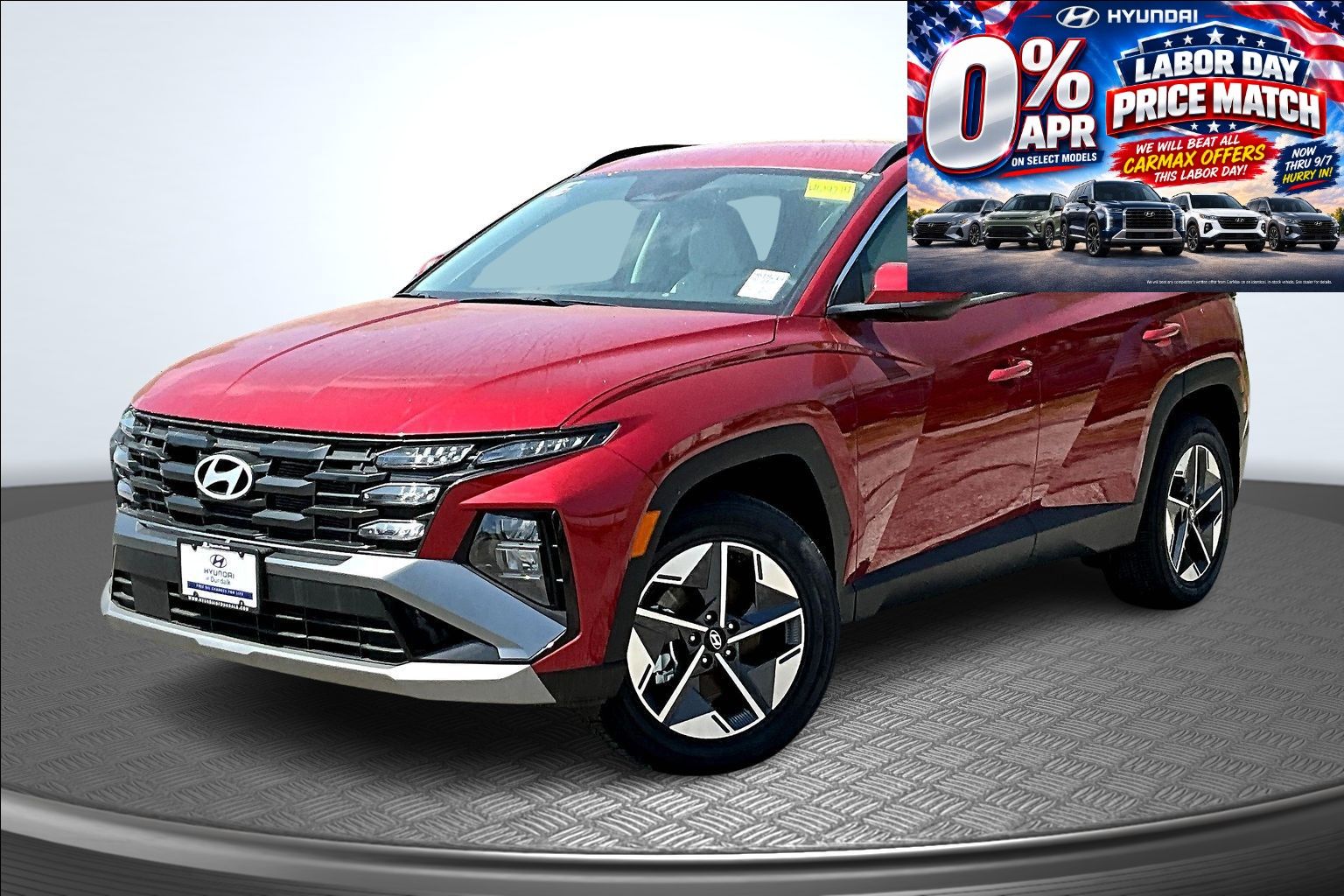 Ultimate Red 2026 Hyundai Tucson SUV / Crossover All-Wheel Drive 8-Speed Automatic