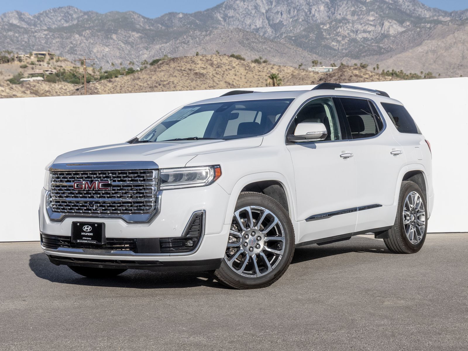Summit White 2021 GMC Acadia Denali AWD SUV / Crossover Four-Wheel Drive 9-Speed Automatic