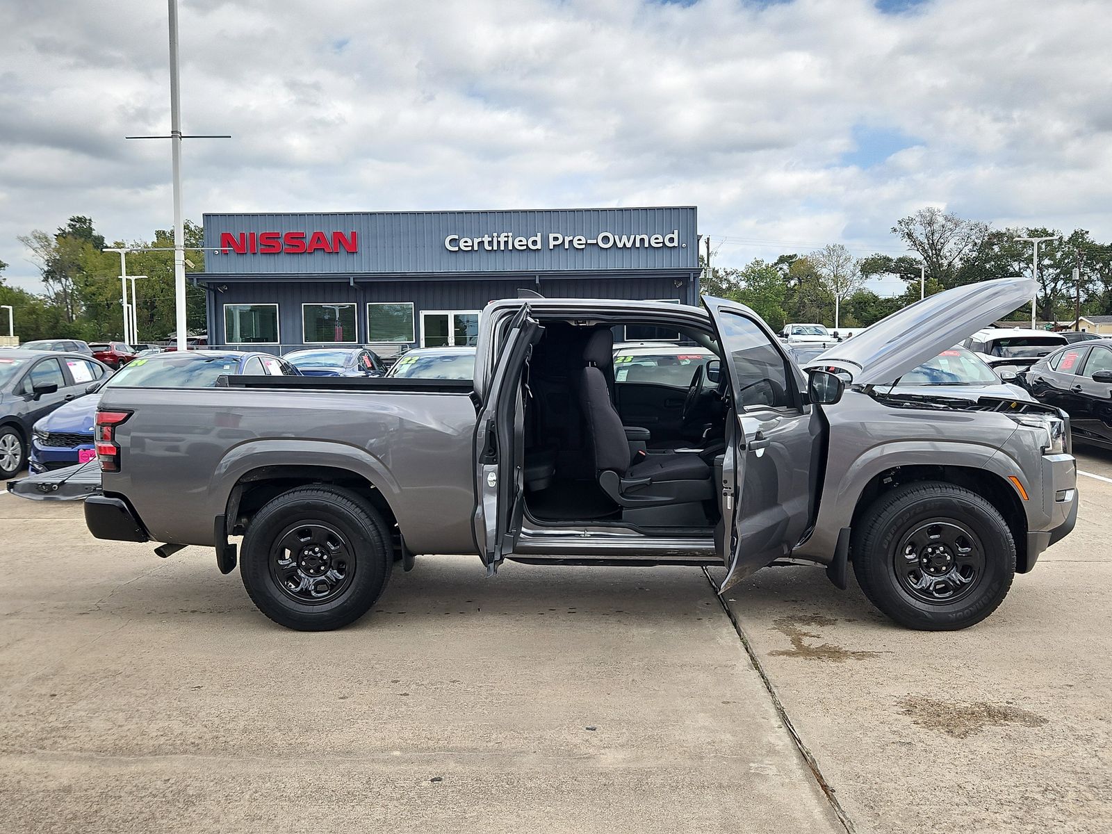 2022 Nissan Frontier S Gray at Toyota of Victoria