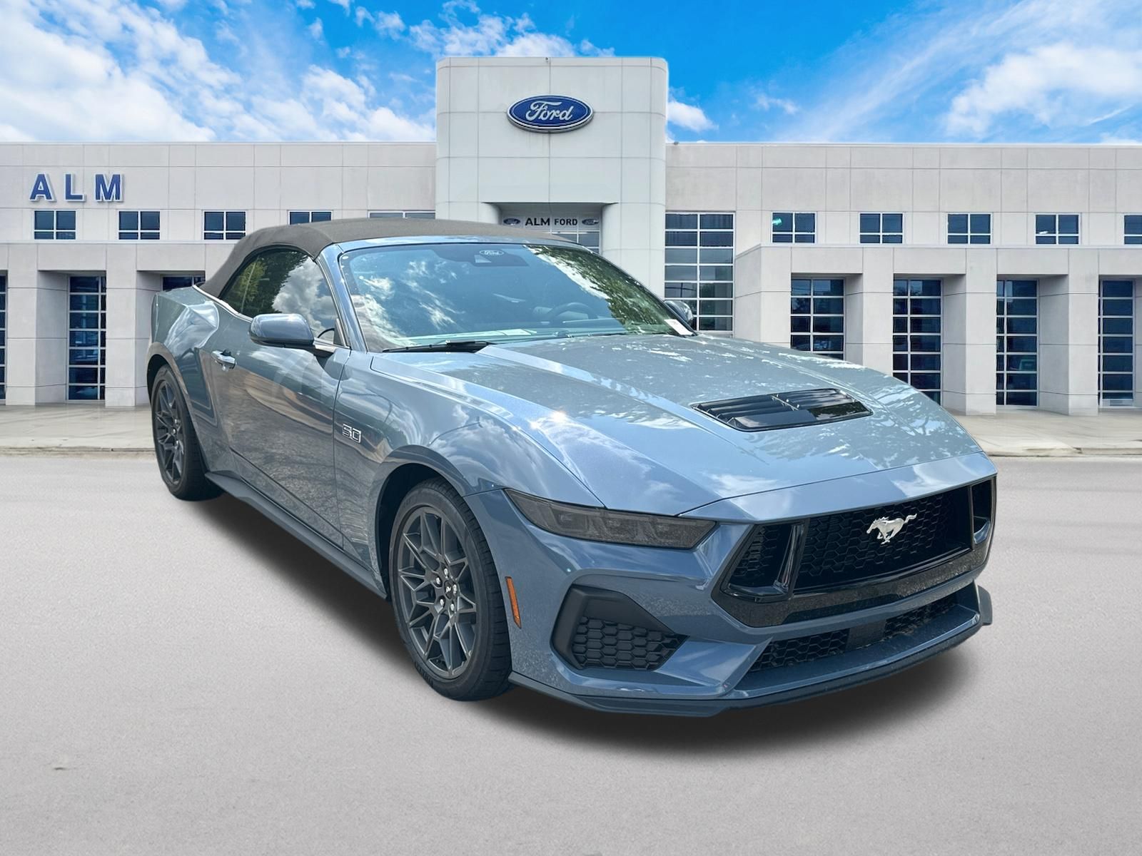 New 2026 Vapor Blue Metallic Ford GT Premium Convertible image 4
