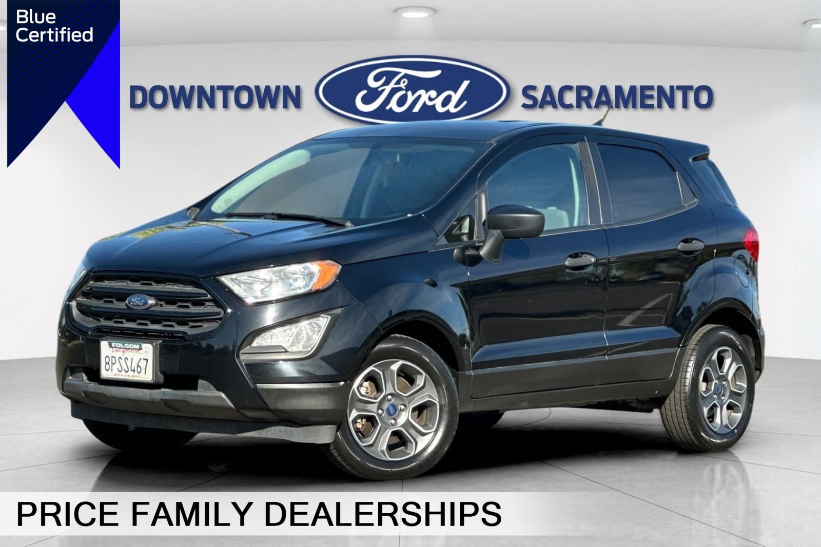 Shadow Black 2020 Ford EcoSport S FWD SUV / Crossover Front-Wheel Drive 6-Speed Automatic