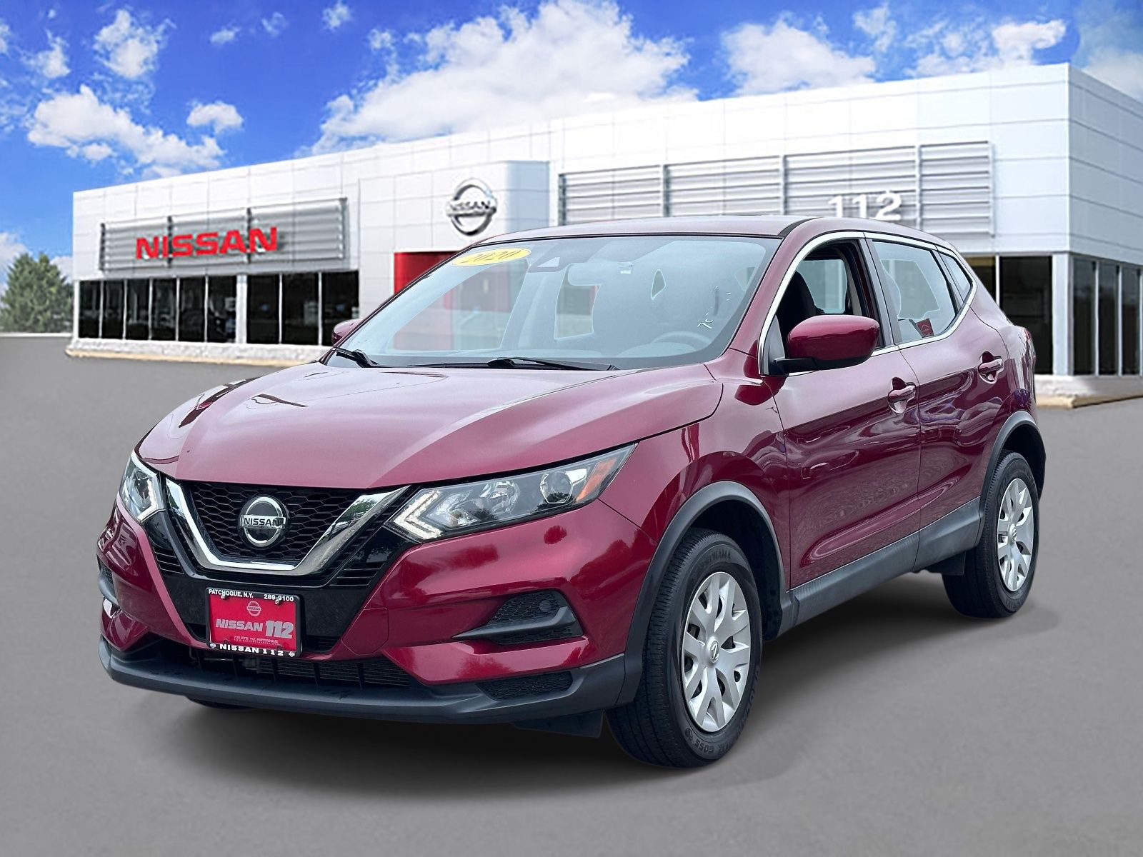 Red (Scarlet) 2020 Nissan Rogue Sport SUV / Crossover All-Wheel Drive Continuously Variable Transmission