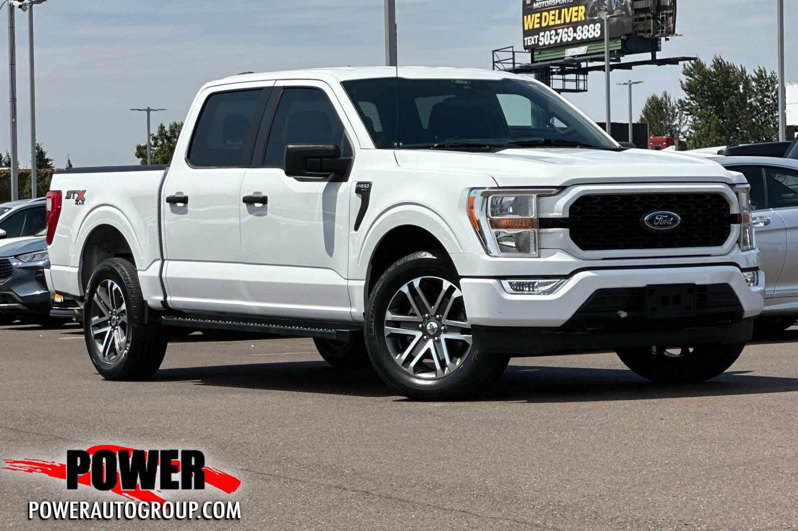 Oxford White 2021 Ford F-150 Pickup Truck Four-Wheel Drive Automatic