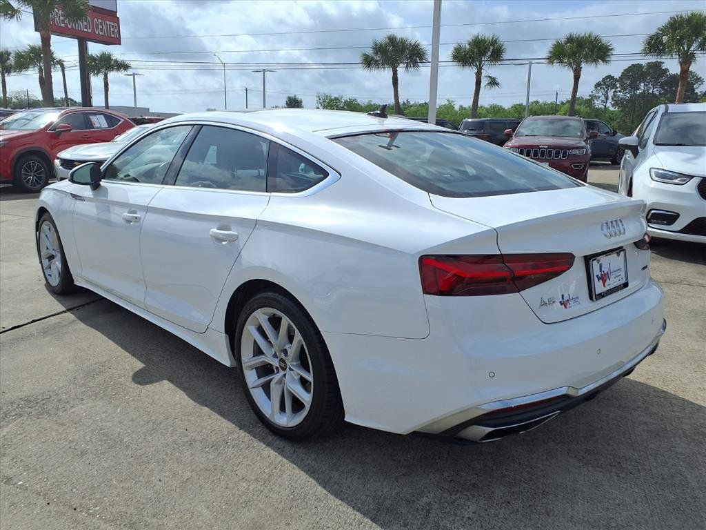 2024 Audi A5 Sportback 45 S line Premium Plus White at Texan Dodge Chrysler Jeep Ram