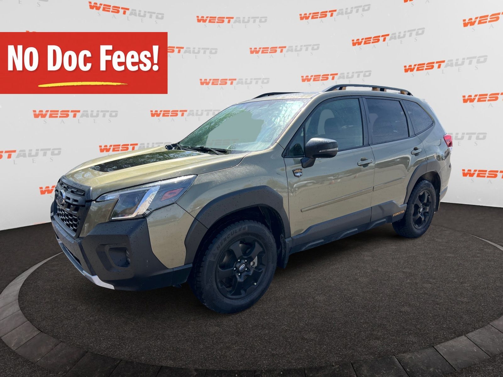 Autumn Green Metallic 2022 Subaru Forester SUV / Crossover All-Wheel Drive Continuously Variable Transmission