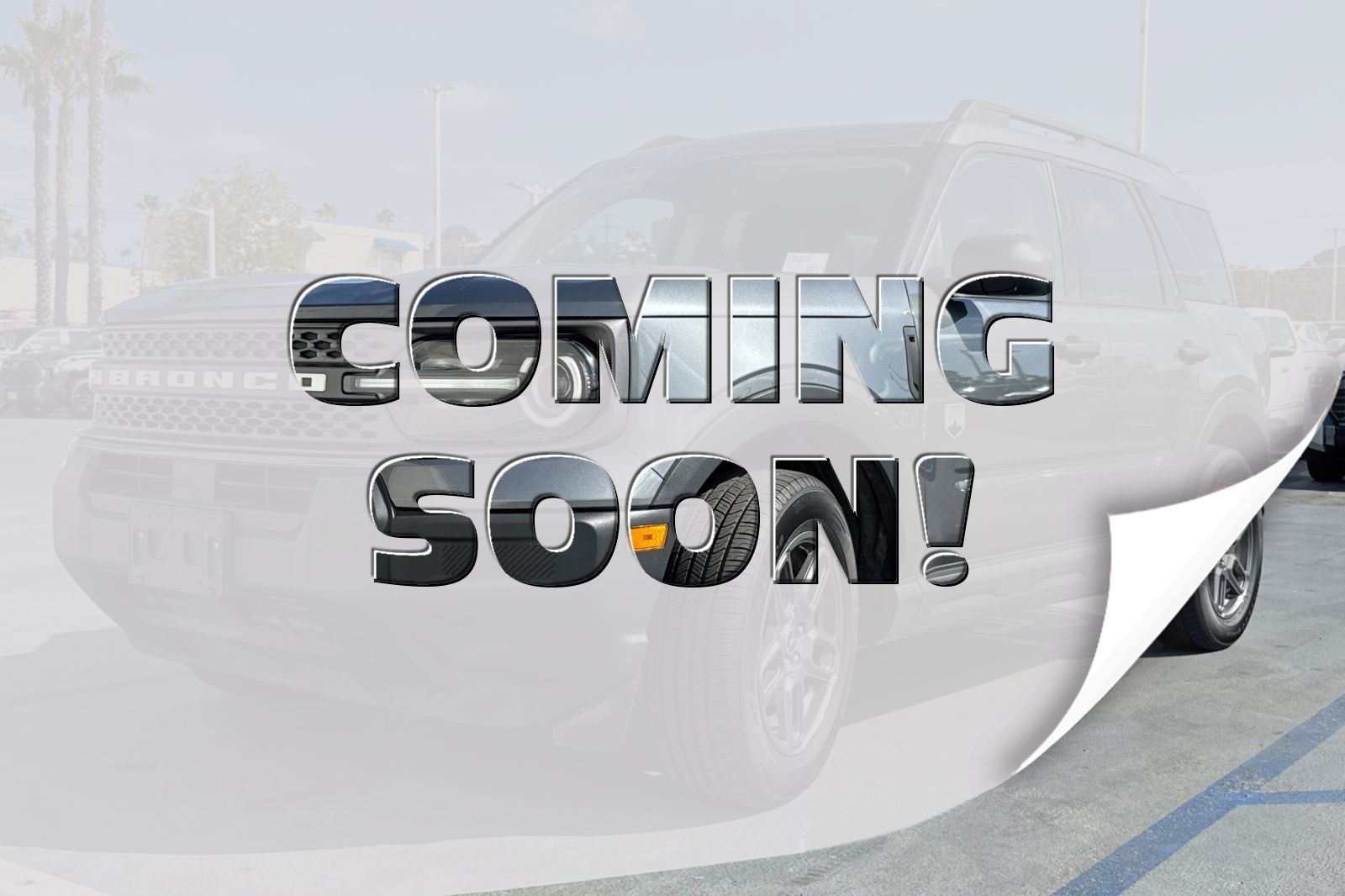 CARBONIZED GRAY METALLIC 2025 Ford Bronco Sport SUV / Crossover All-Wheel Drive 8-Speed Automatic