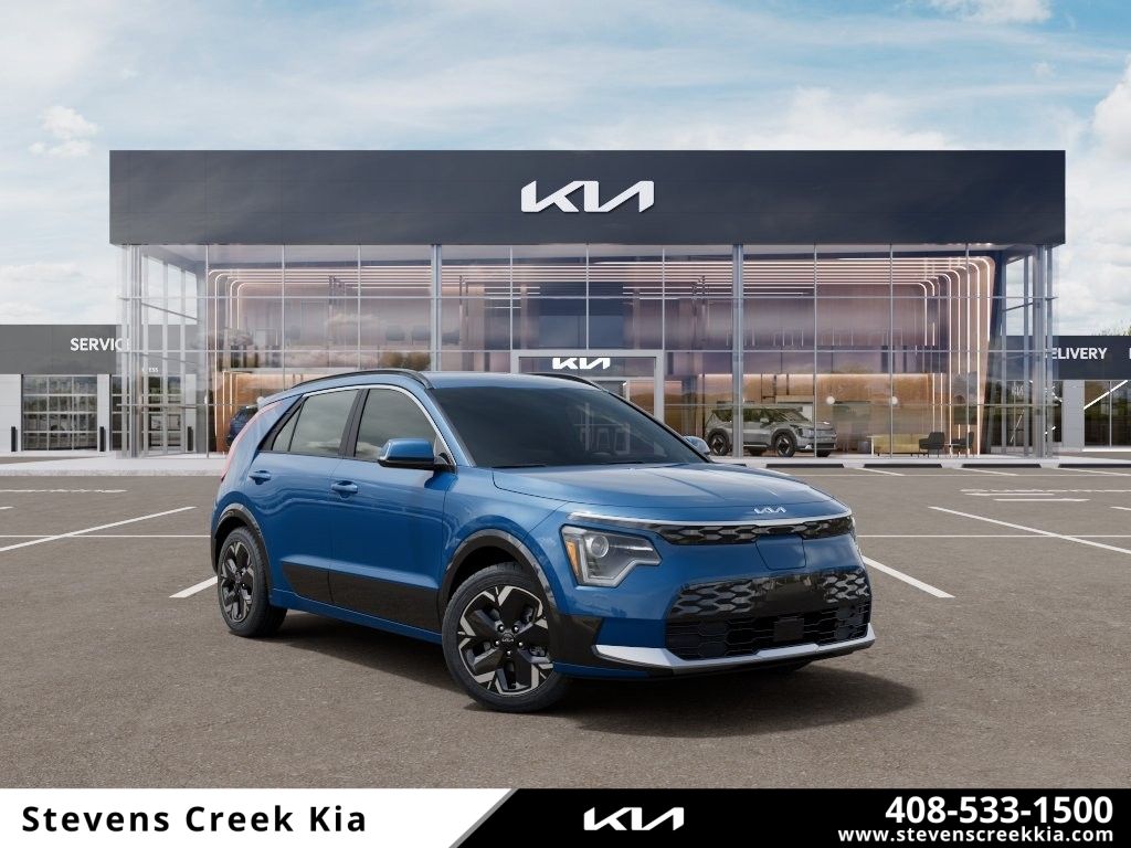Mineral Blue 2026 Kia Niro EV SUV / Crossover Front-Wheel Drive 1-Speed Automatic