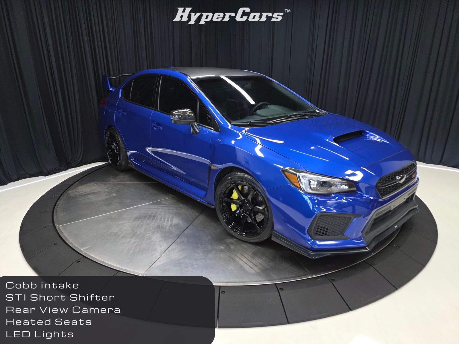 WR Blue Pearl 2018 Subaru WRX STI AWD Sedan All-Wheel Drive 6-Speed Manual