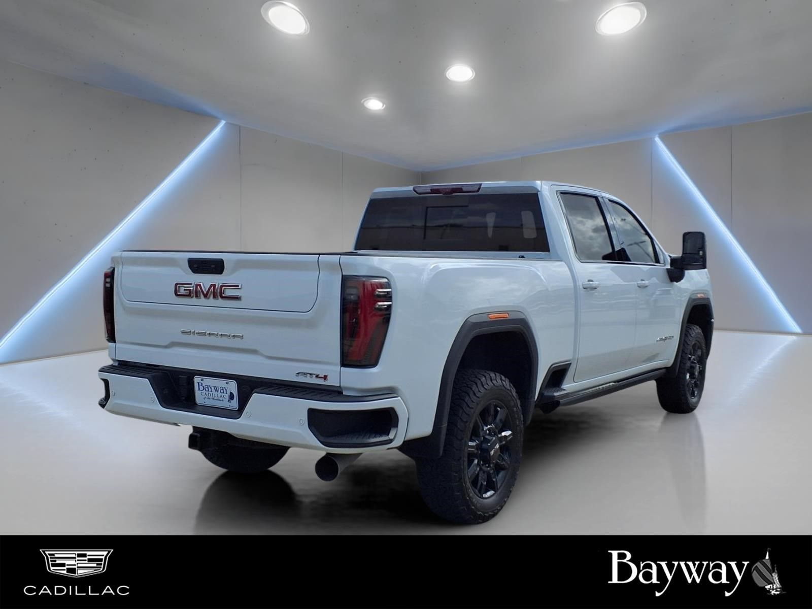 2024 GMC Sierra 2500HD AT4 White at DeMontrond Gulf Freeway
