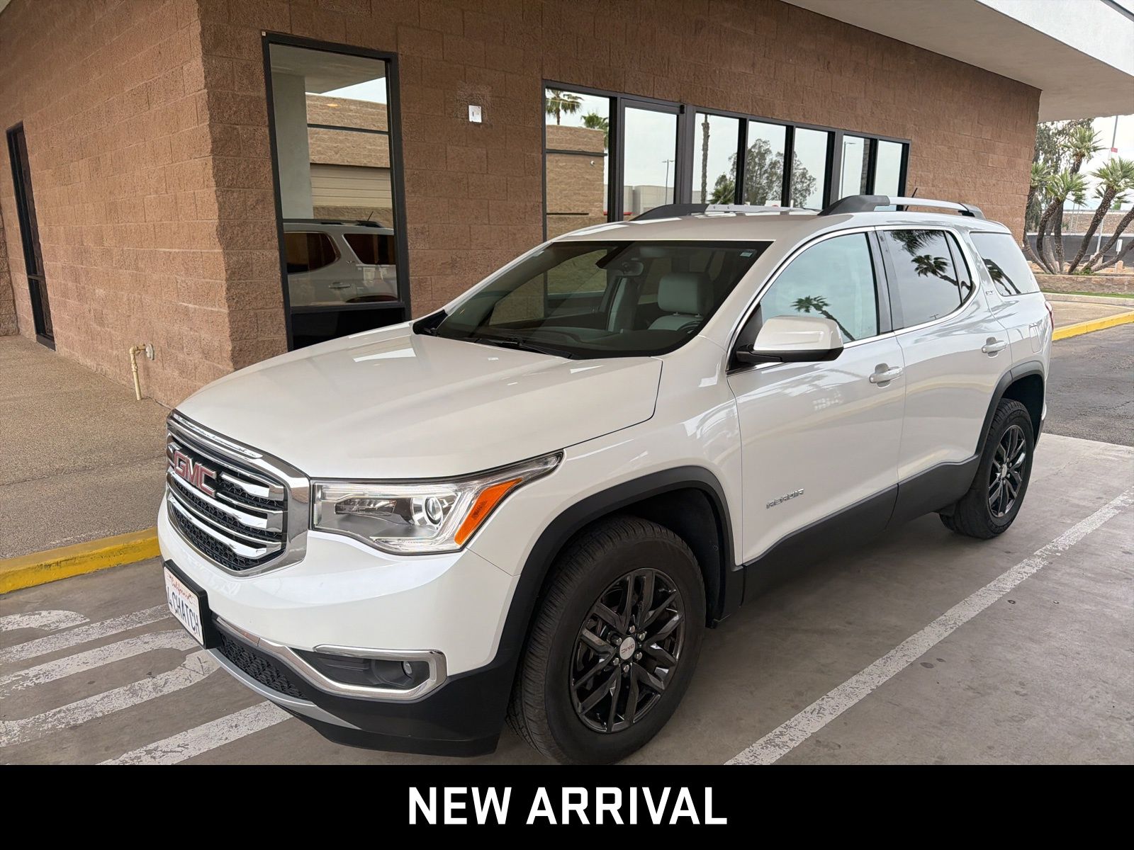 White Frost Tricoat 2018 GMC Acadia SLT-1 AWD SUV / Crossover Four-Wheel Drive 6-Speed Automatic