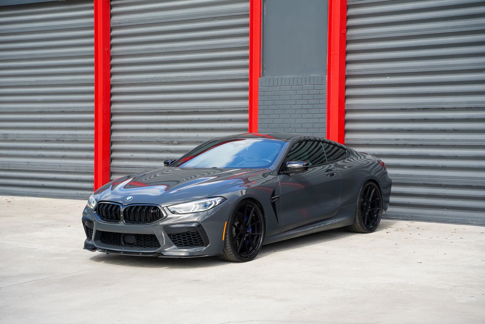 Individual Dravit Gray Metallic 2020 BMW M8 Competition Coupe AWD Coupe All-Wheel Drive 8-Speed Automatic