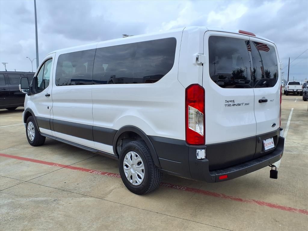 2023 Ford Transit-350 XLT White at North Houston Mitsubishi