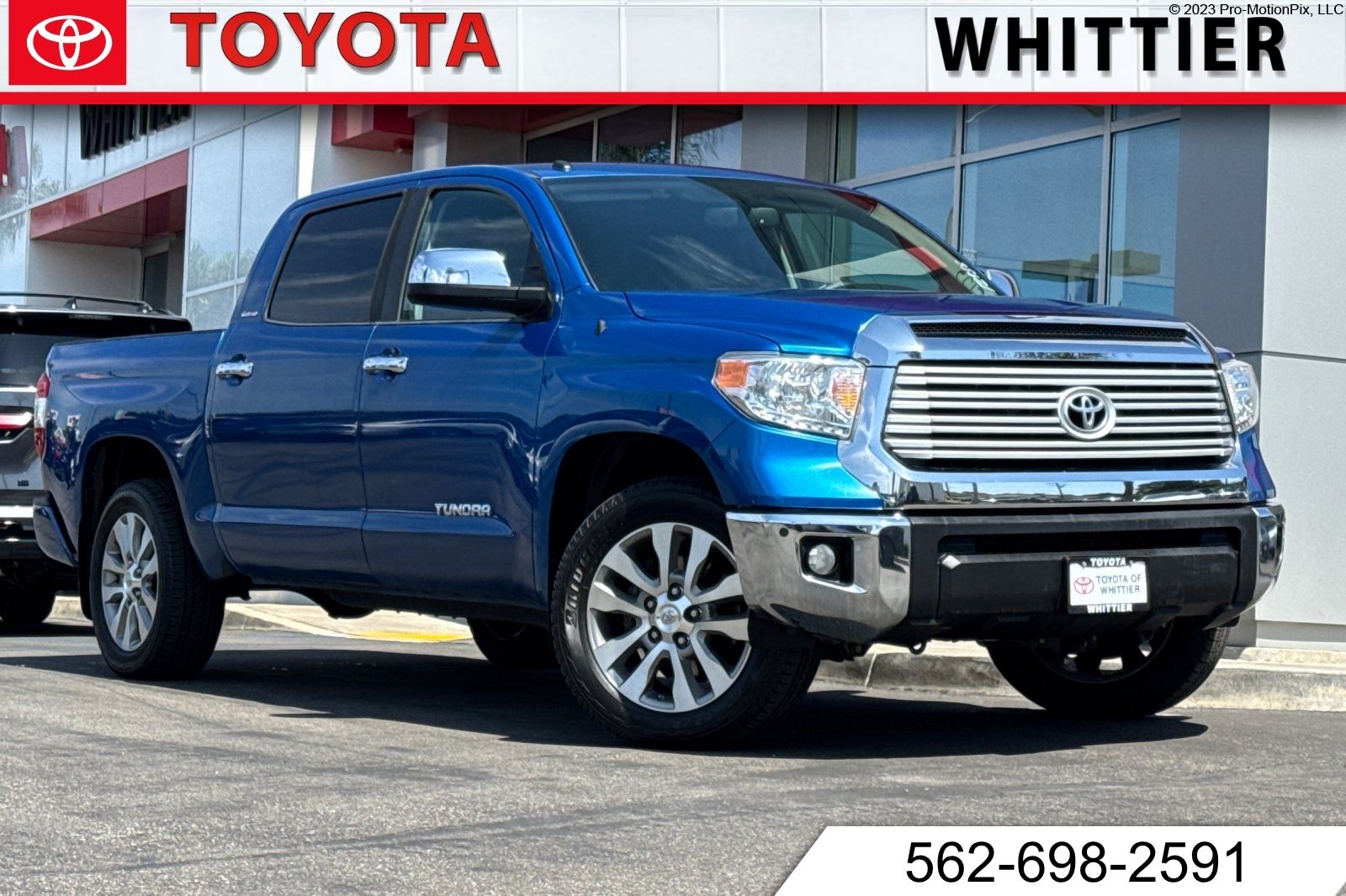 Blazing Blue 2017 Toyota Tundra Pickup Truck 4X2 6-Speed Automatic Overdrive