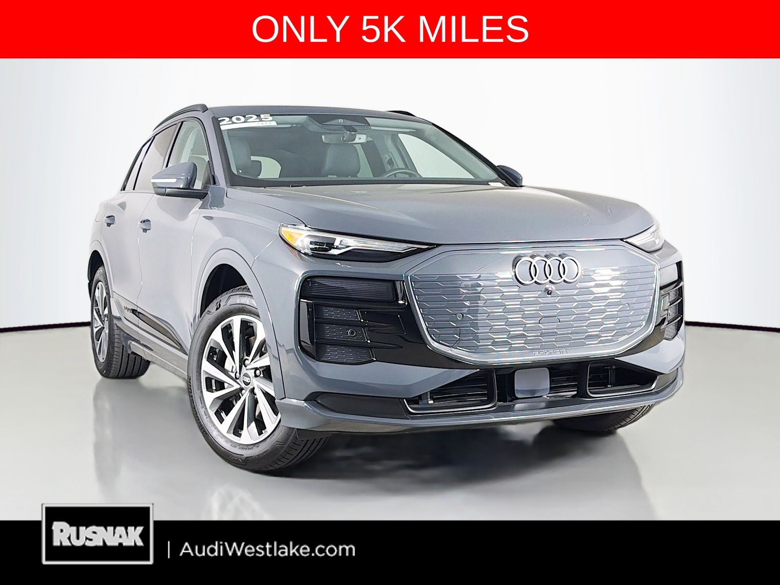 Magnet Gray 2025 Audi Q6 e-tron SUV / Crossover All-Wheel Drive Automatic