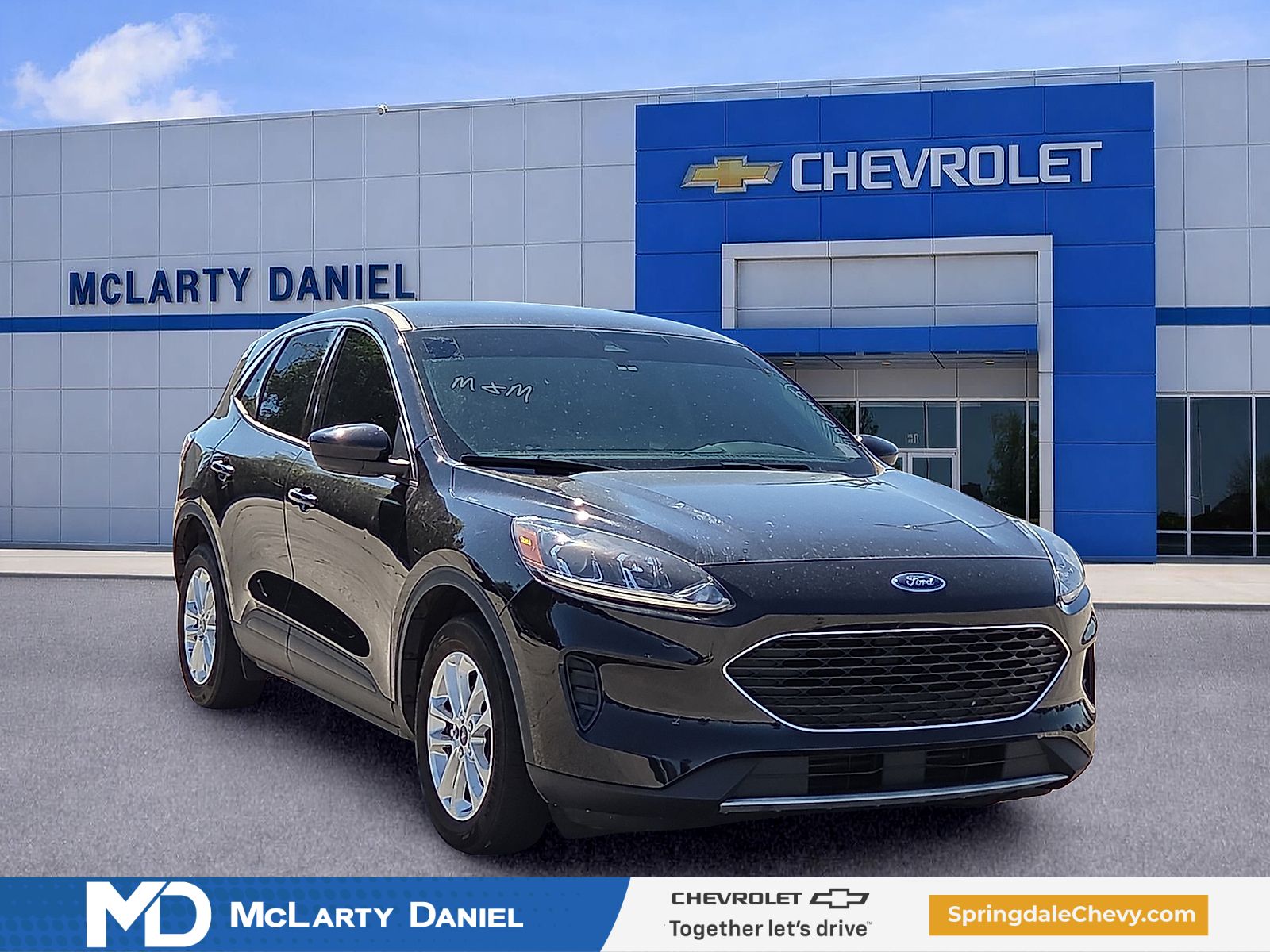 Black Metallic 2021 Ford Escape SUV / Crossover Front-Wheel Drive 8-Speed Automatic