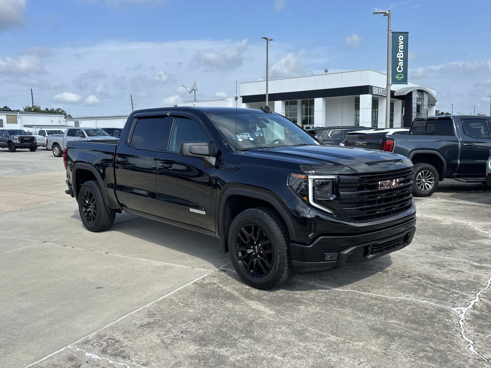 Onyx Black 2024 GMC Sierra 1500 Pickup Truck Four-Wheel Drive 8-Speed Automatic