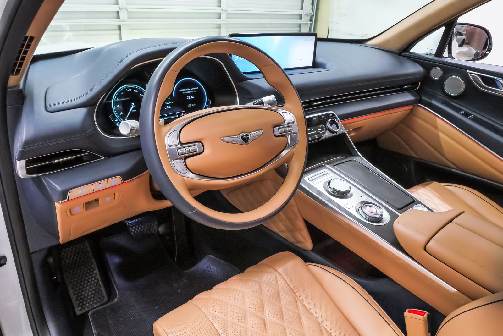 2023 Genesis GV80 3.5T White at Emmons Autoplex