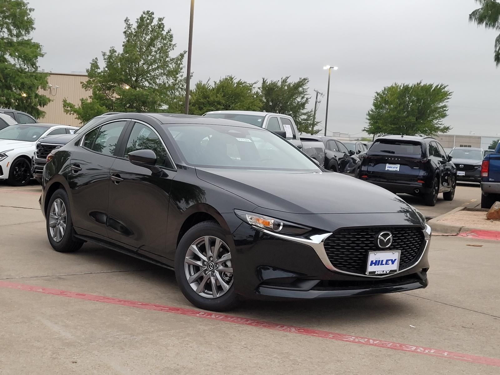 Jet Black Mica 2026 Mazda MAZDA3 Sedan Front-Wheel Drive 6-Speed Automatic