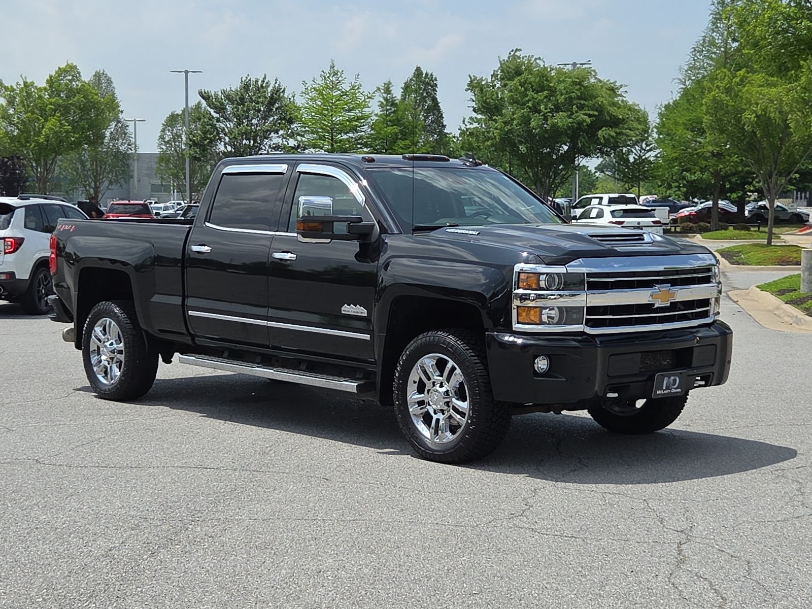 Black 2018 Chevrolet Silverado 2500HD High Country Crew Cab 4WD Pickup Truck Four-Wheel Drive 6-Speed Automatic