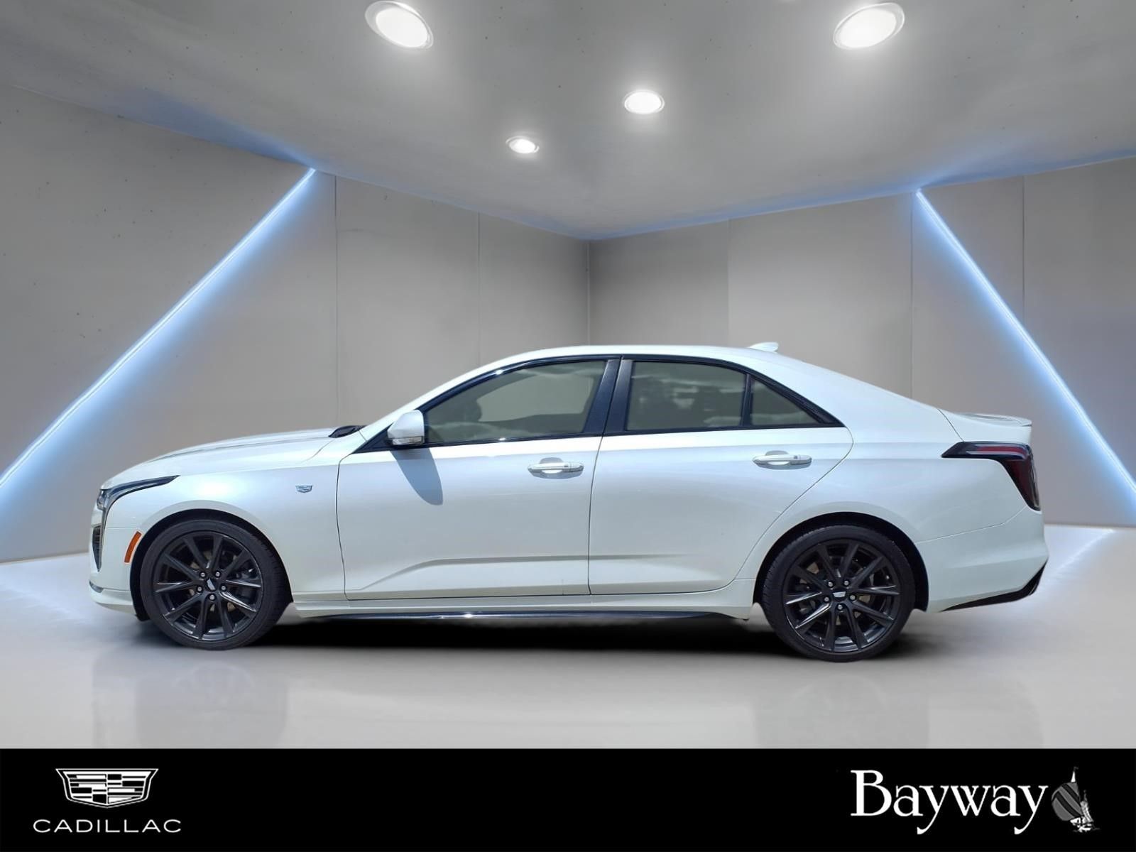 2023 Cadillac CT4 Sport White at DeMontrond Automotive Group