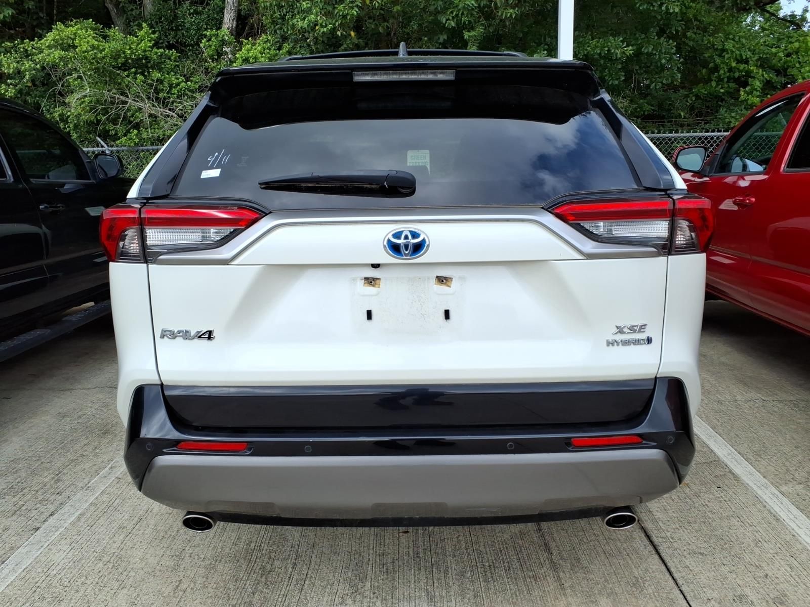 2021 Toyota RAV4 Hybrid XSE White at North Houston Mitsubishi
