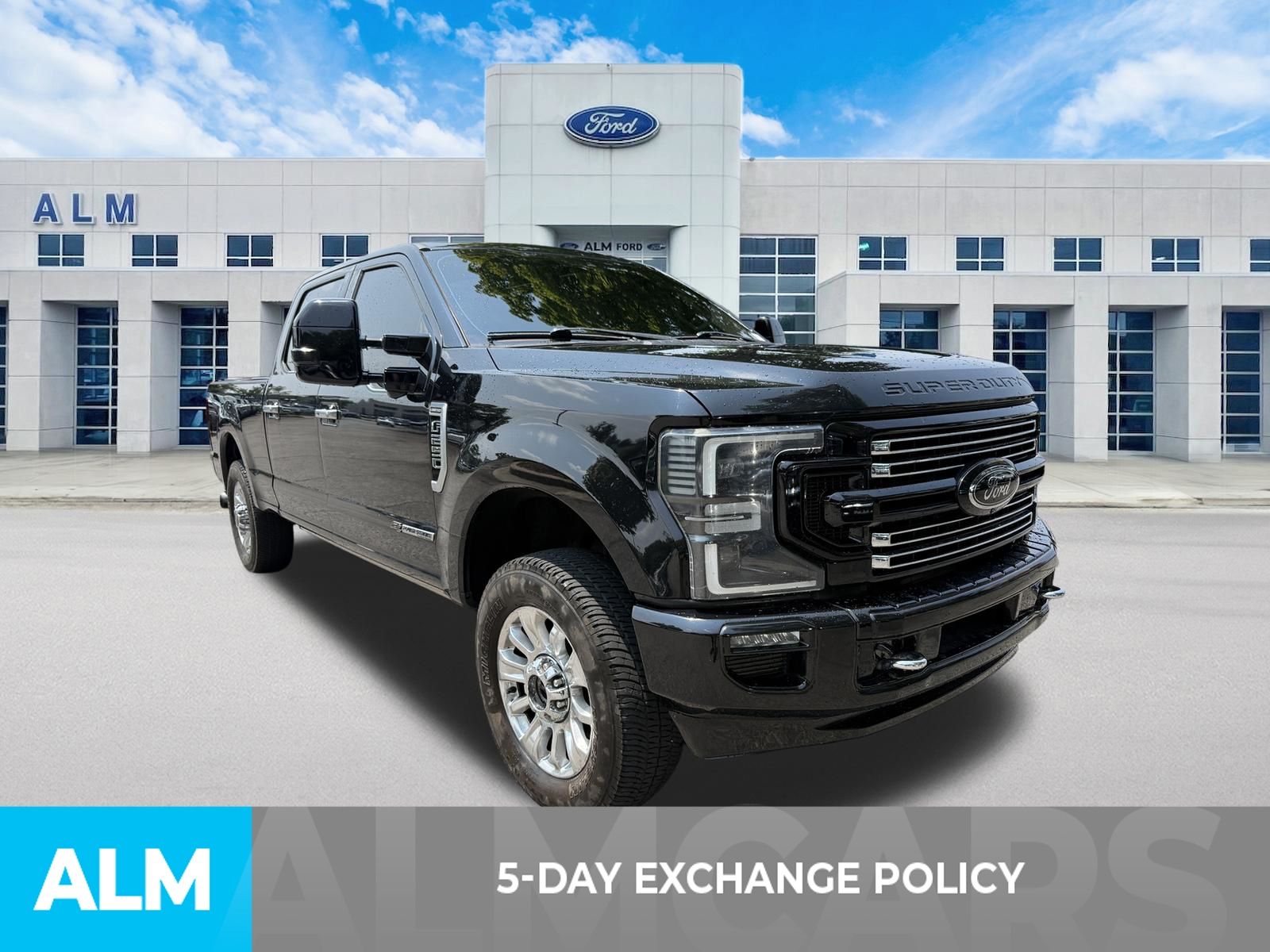 Used 2020 Agate Black Metallic Ford Limited image 3