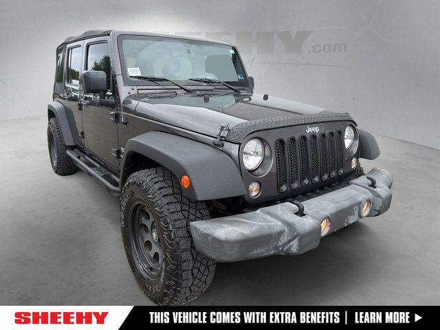 Crystal Metallic 2016 Jeep Wrangler SUV / Crossover Four-Wheel Drive 6-Speed Manual