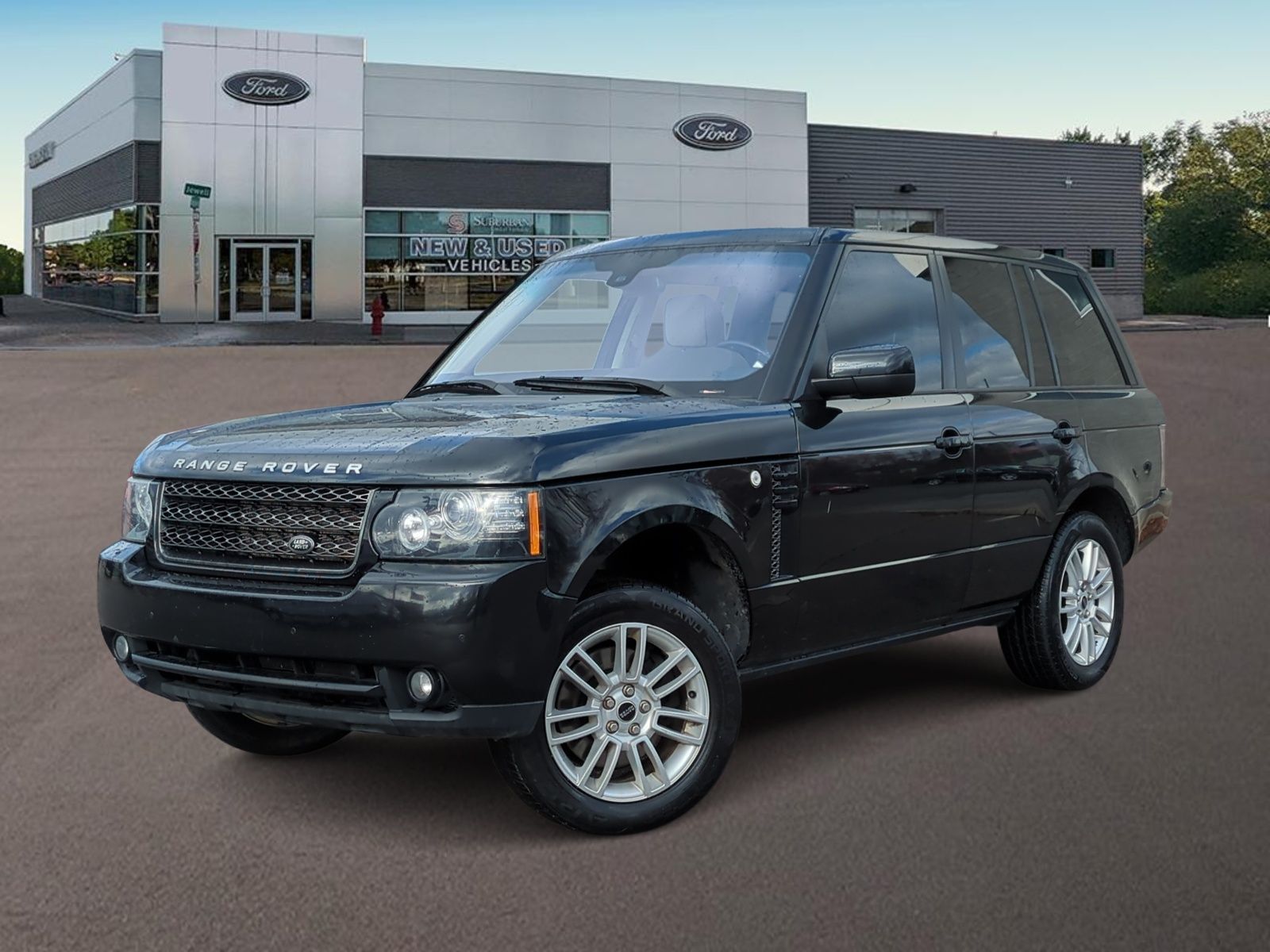 Santorini Black 2012 Land Rover Range Rover HSE 4WD SUV / Crossover Four-Wheel Drive 6-Speed Automatic