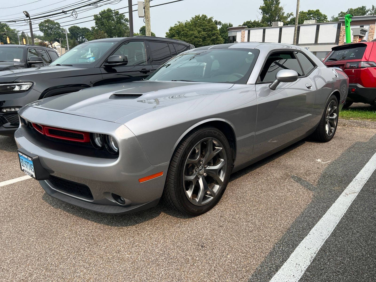 Silver (Billet Clearcoat) 2016 Dodge Challenger Coupe Rear-Wheel Drive 8-Speed Automatic