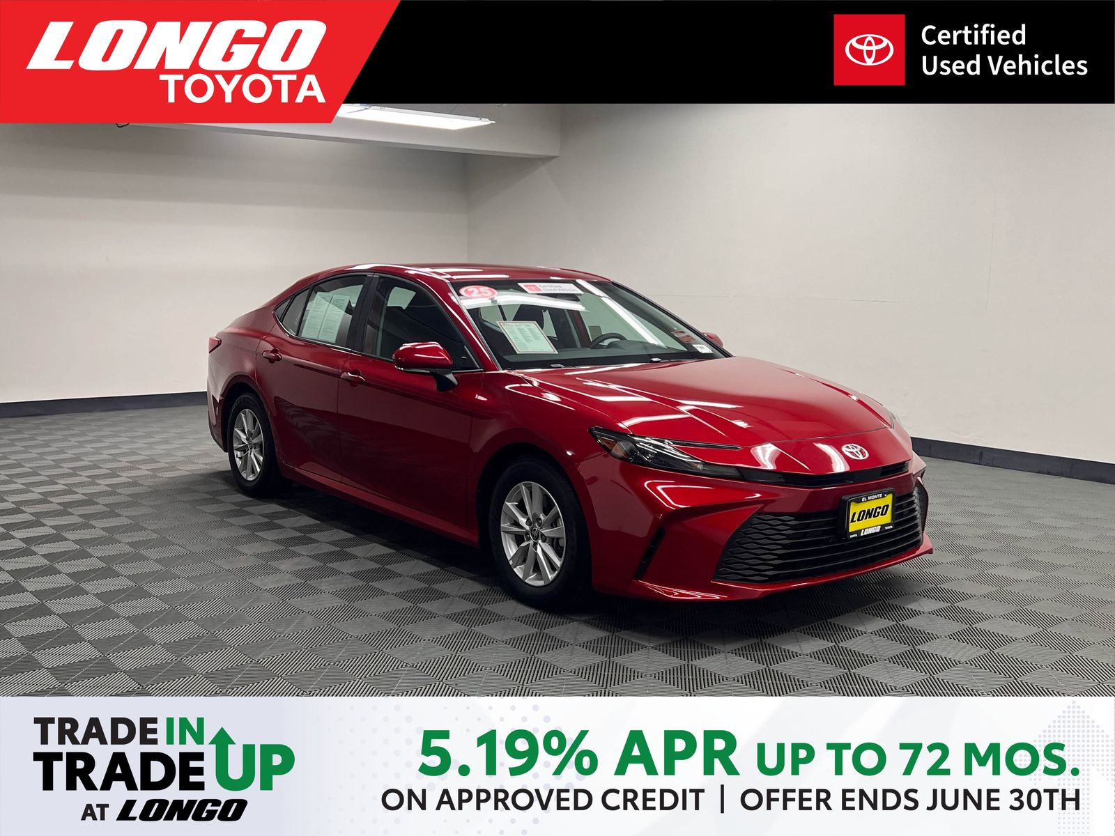 used 2025 Toyota Camry car, priced at $27,188