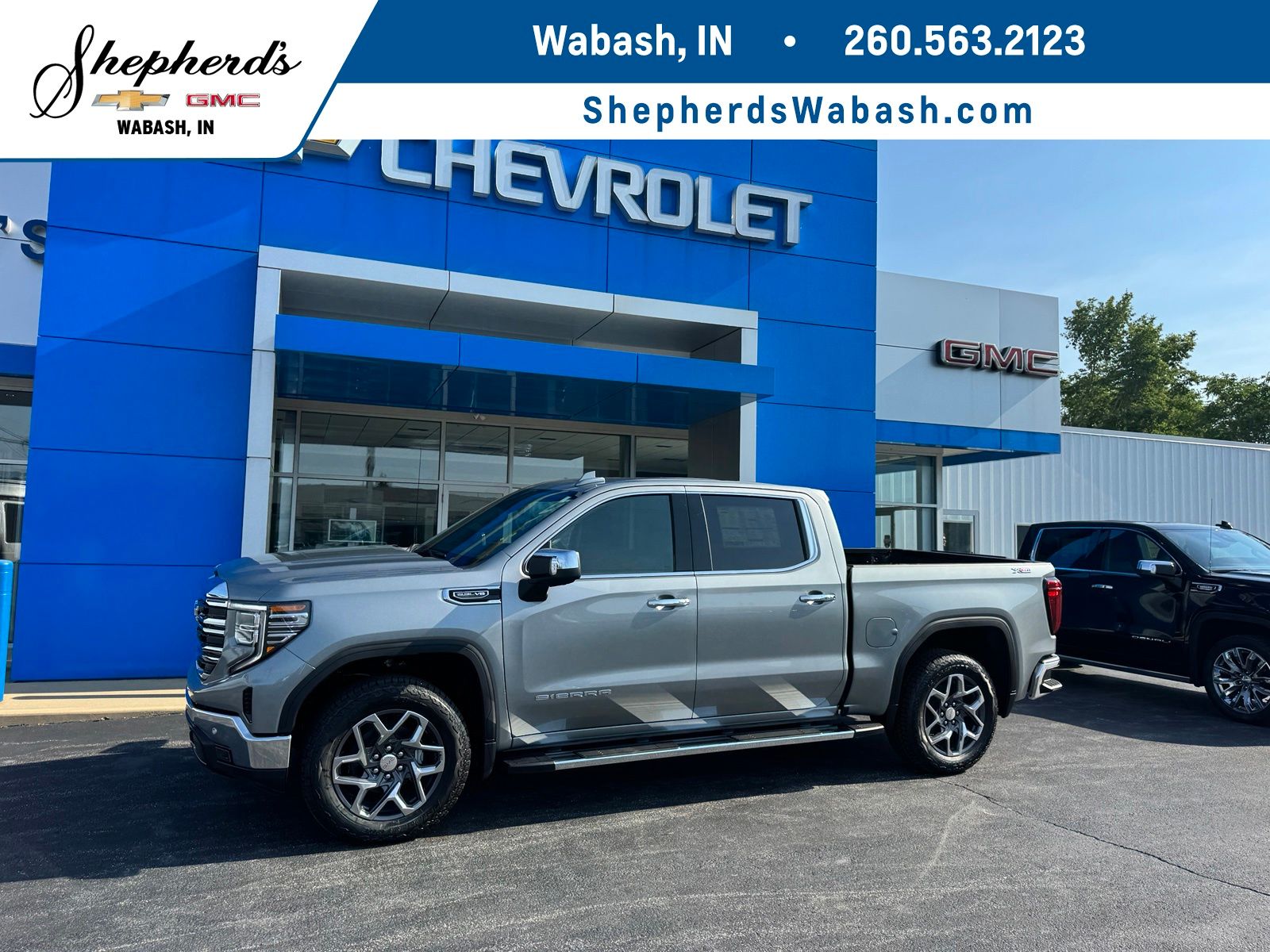 Sterling Metallic 2026 GMC Sierra 1500 Pickup Truck Four-Wheel Drive Automatic