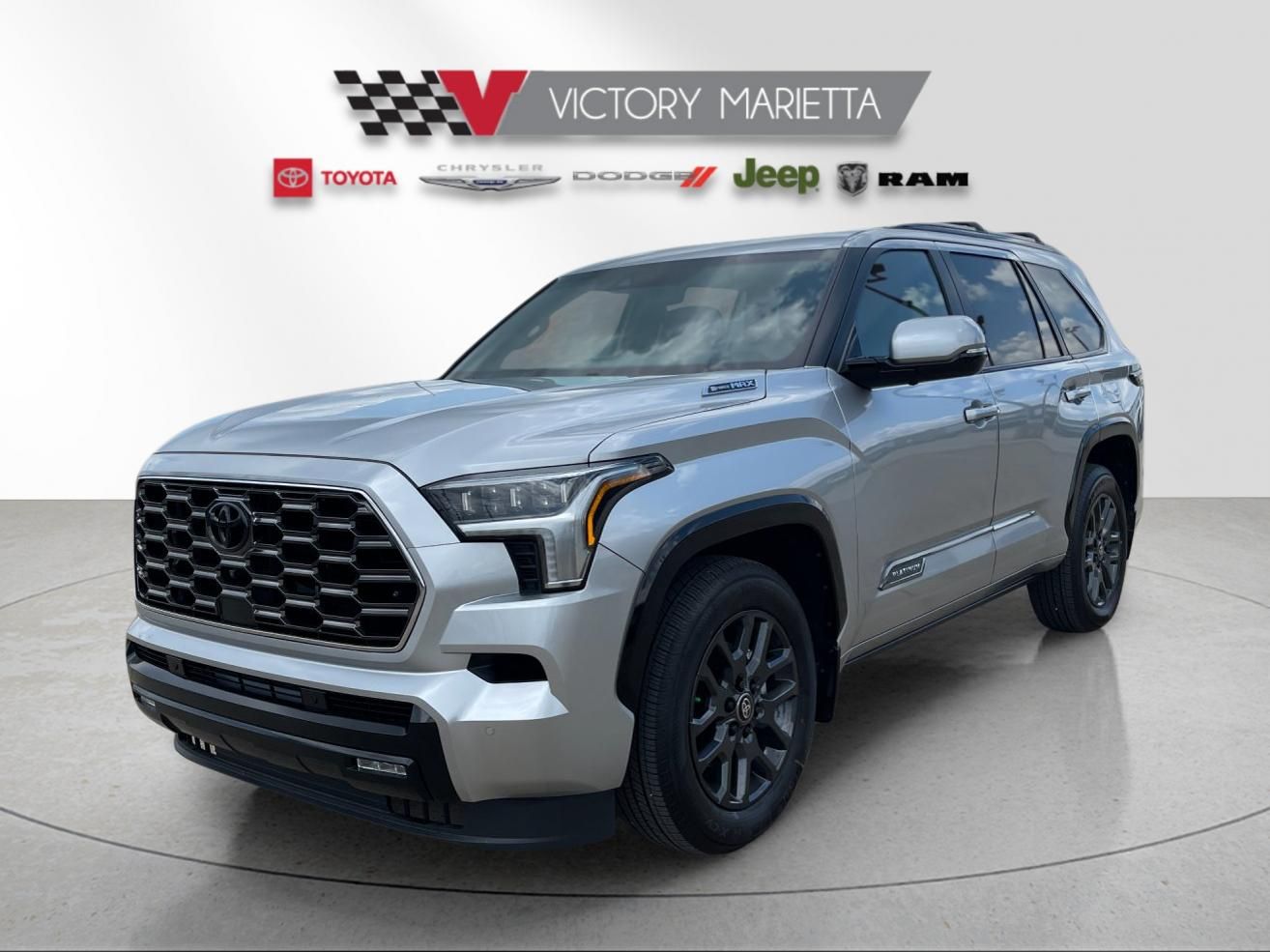 Celestial Silver Metallic 2026 Toyota Sequoia SUV / Crossover Four-Wheel Drive Automatic