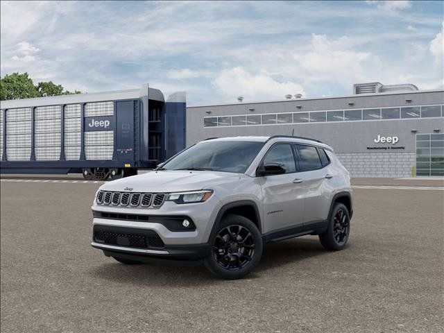 Silver Zynith Metallic Clearcoat 2026 Jeep Compass SUV / Crossover Four-Wheel Drive 8-Speed Automatic