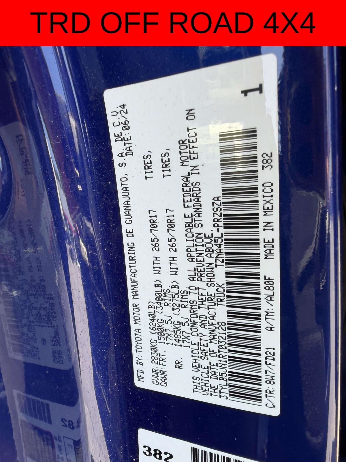 Used 2024 Toyota Tacoma Truck
