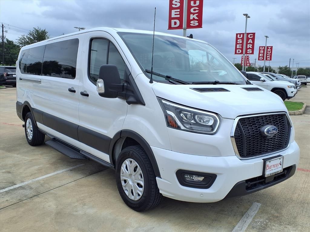 2023 Ford Transit-350 XLT White at North Houston Mitsubishi