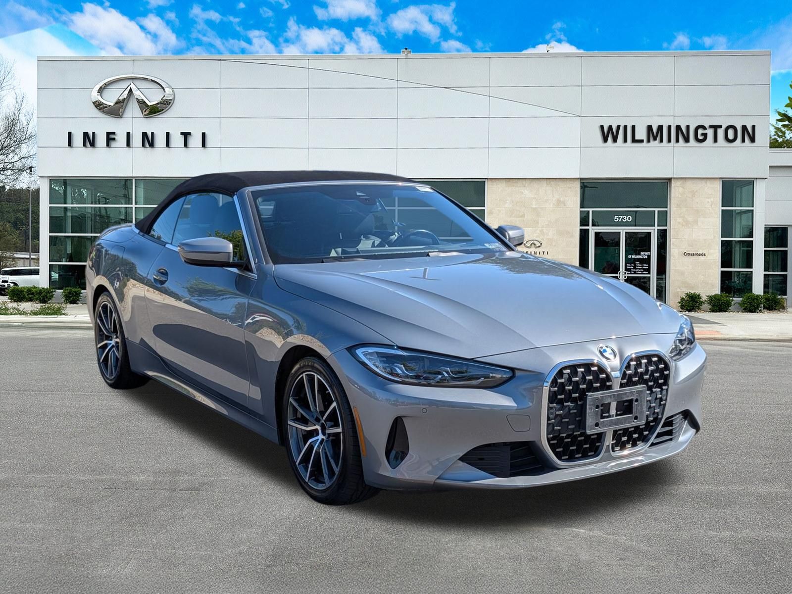Gray Metallic 2024 BMW 4 Series 430i Convertible RWD Convertible Rear-Wheel Drive 8-Speed Automatic