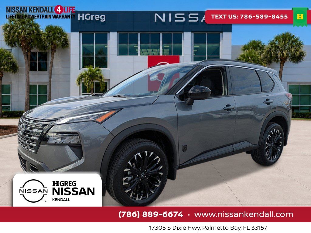 Gray (Gun Metallic) 2026 Nissan Rogue SUV / Crossover Front-Wheel Drive Continuously Variable Transmission