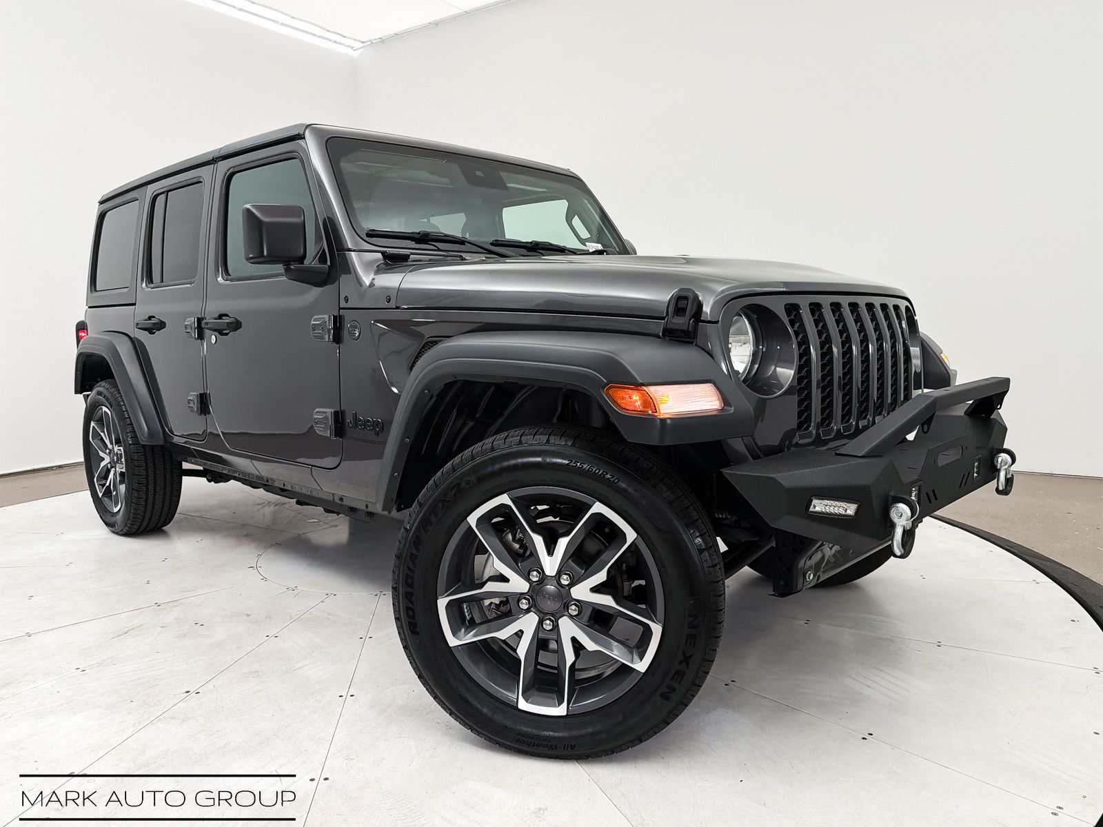 Gray (Granite Crystal Metallic Clearcoat) 2024 Jeep Wrangler SUV / Crossover Four-Wheel Drive 8-Speed Automatic