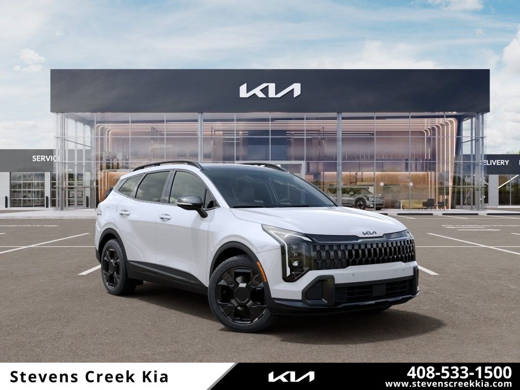 Snow White Pearl 2026 Kia Sportage Hybrid Plug-In X-Line AWD SUV / Crossover All-Wheel Drive 6-Speed Automatic