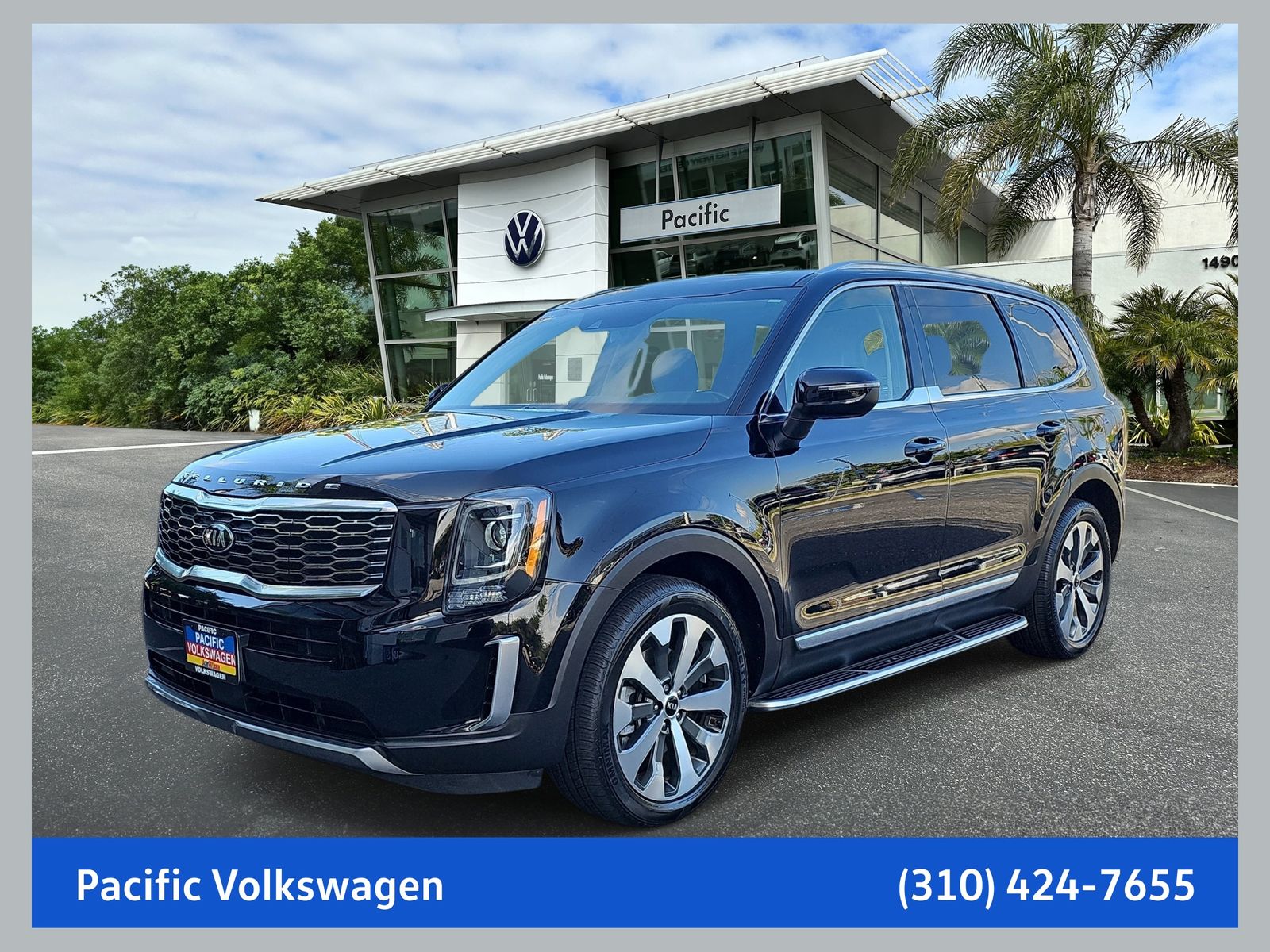Ebony Black 2020 Kia Telluride SUV / Crossover Front-Wheel Drive 8-Speed Automatic