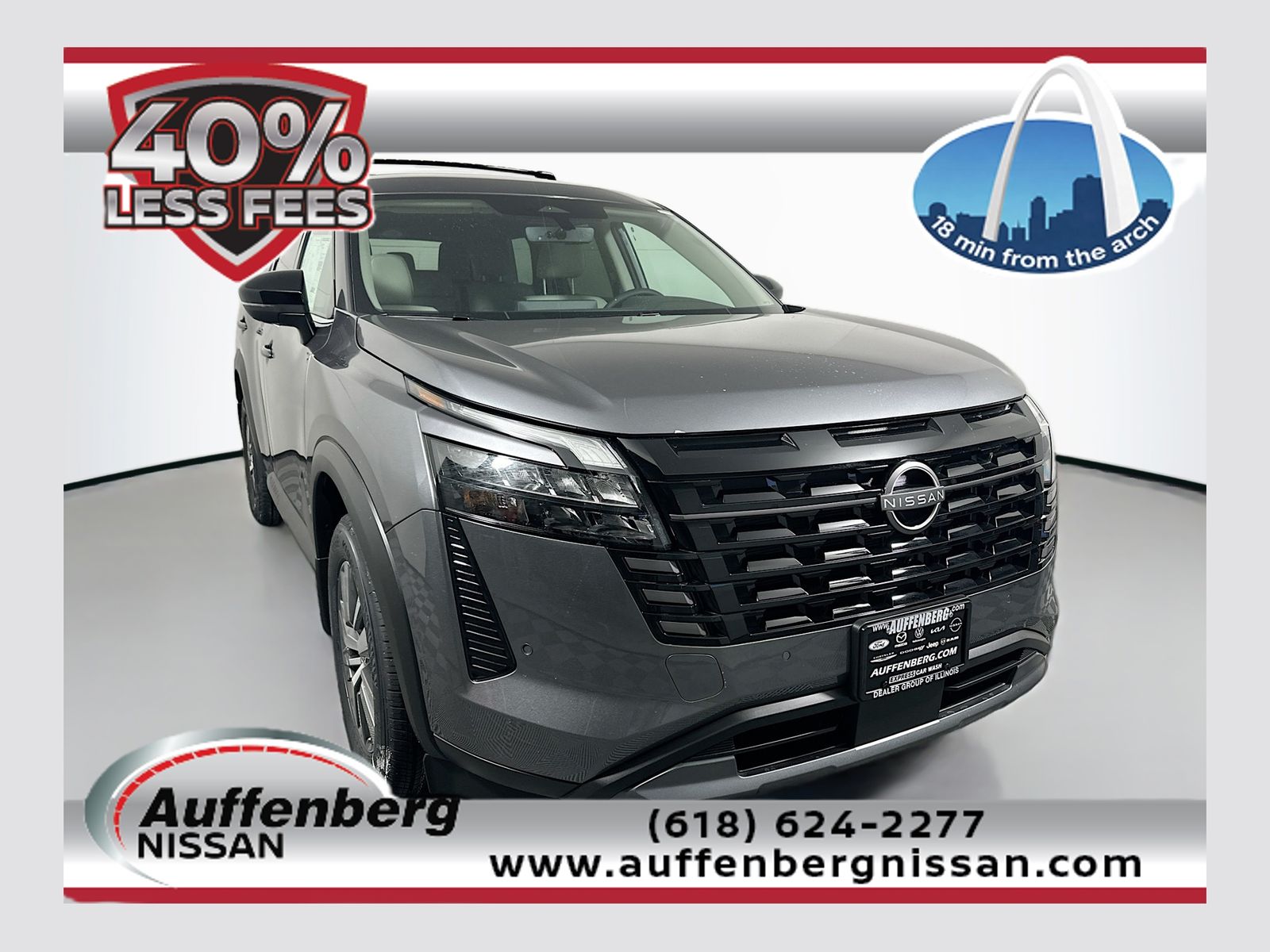 Gray (Gun Metallic) 2026 Nissan Pathfinder SUV / Crossover All-Wheel Drive 9-Speed Automatic