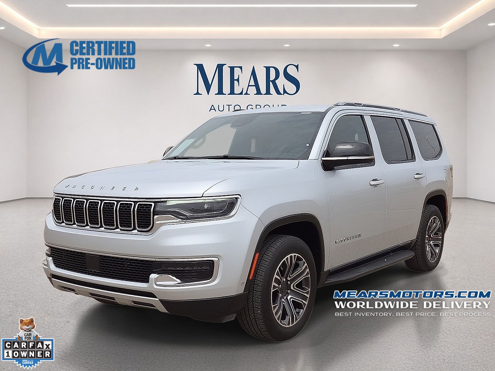 Silver Zynith 2024 Jeep Wagoneer SUV / Crossover 4X2 8-Speed Automatic