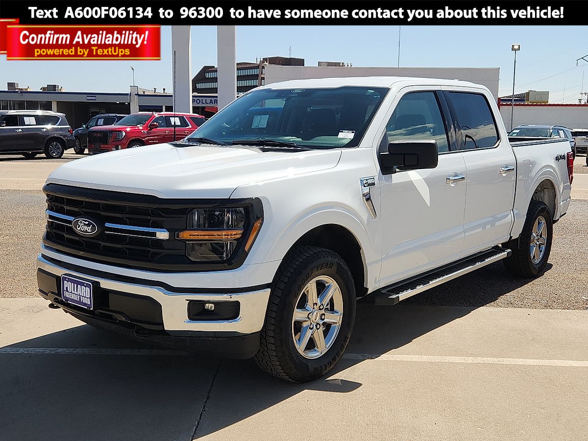 Oxford White 2025 Ford F-150 Pickup Truck Four-Wheel Drive Automatic