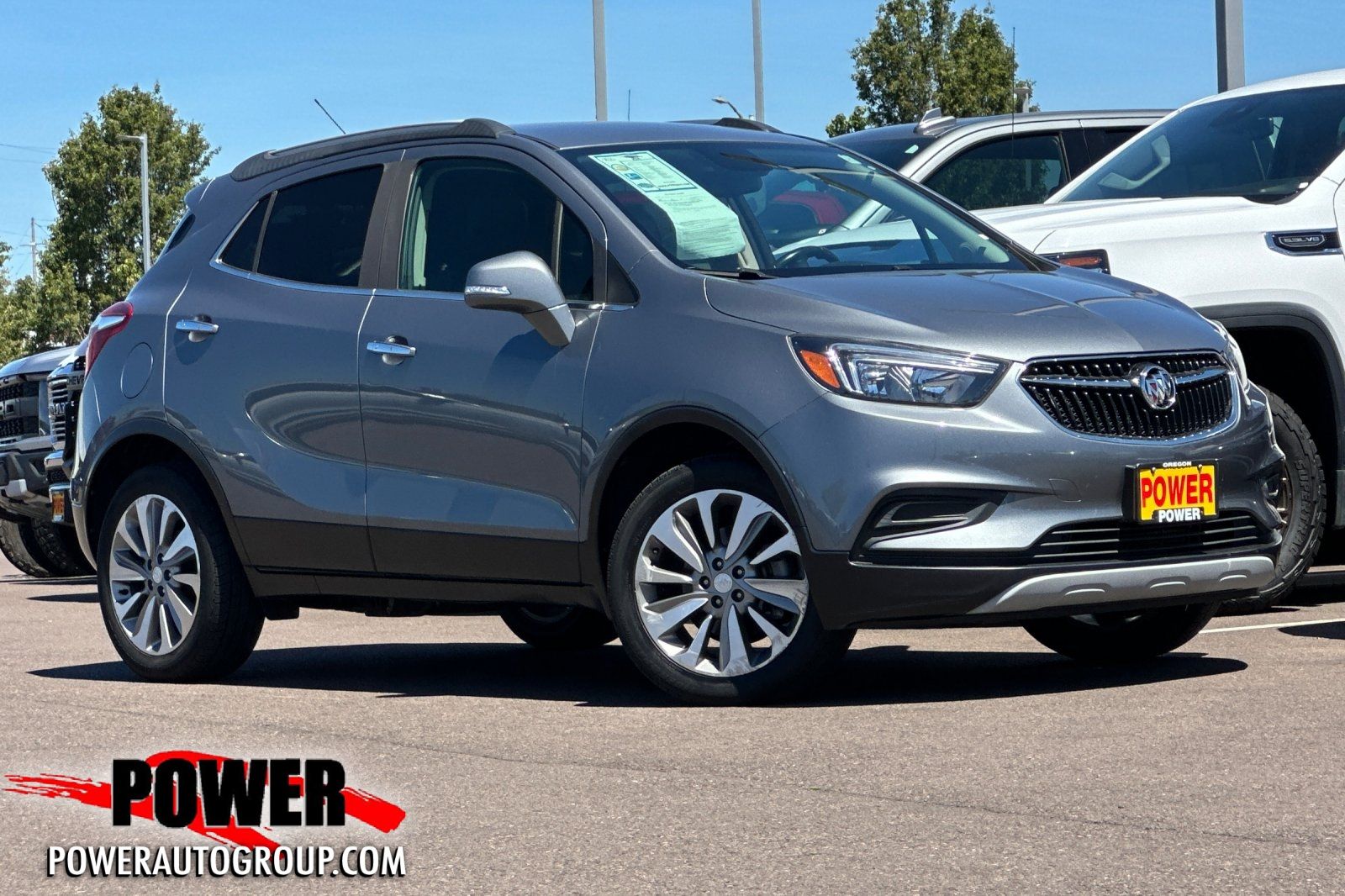 Satin Steel Gray Metallic 2019 Buick Encore Preferred AWD SUV / Crossover All-Wheel Drive 6-Speed Automatic Overdrive