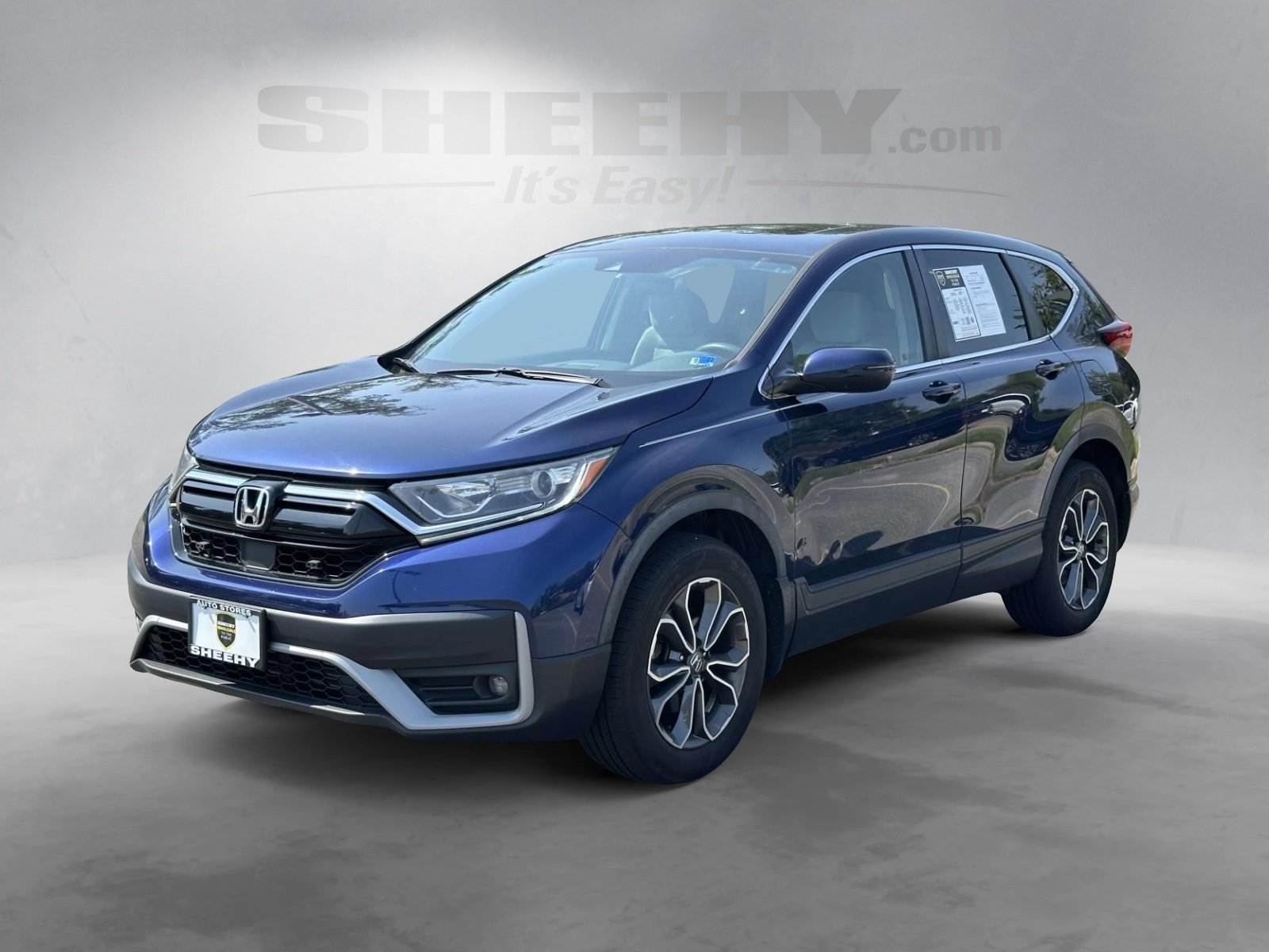 Used 2020 Blue Honda EX image 17