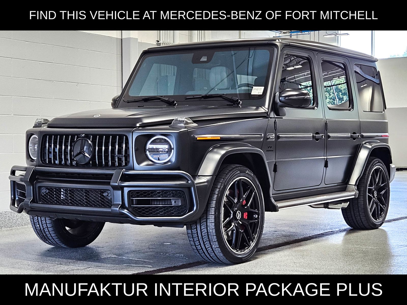 designo Magno Night Black (Matte Finish) 2023 Mercedes-Benz G-Class SUV / Crossover All-Wheel Drive 9-Speed Automatic