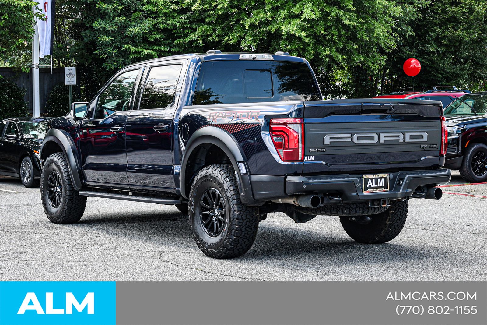 Used 2024 Blue Ford Raptor image 9