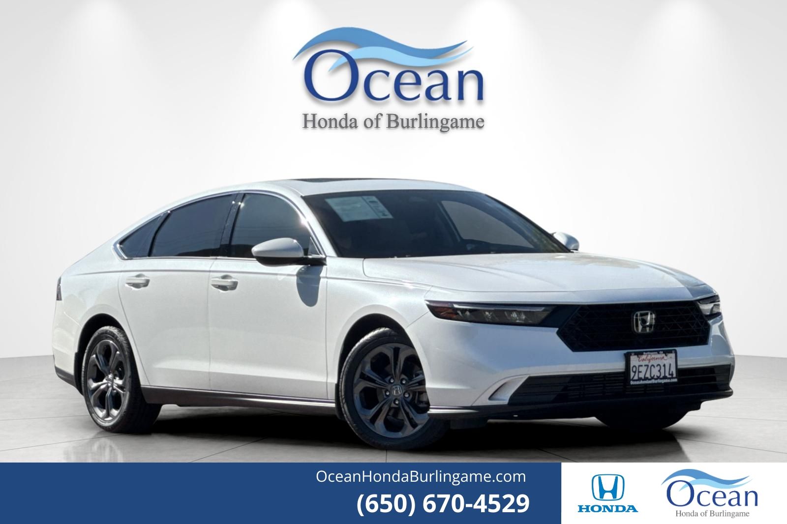 Crystal Black Pearl 2023 Honda Accord Sedan Front-Wheel Drive Continuously Variable Transmission