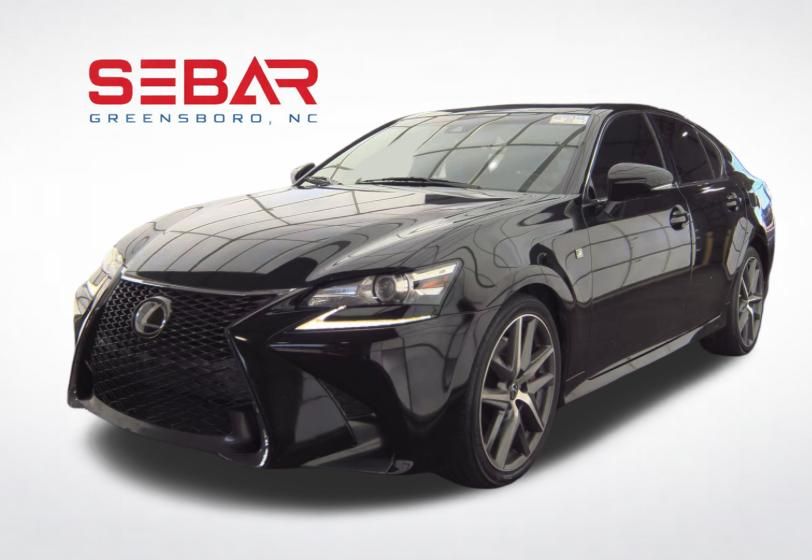 Black 2017 Lexus GS 350 RWD Sedan Rear-Wheel Drive 8-Speed Automatic