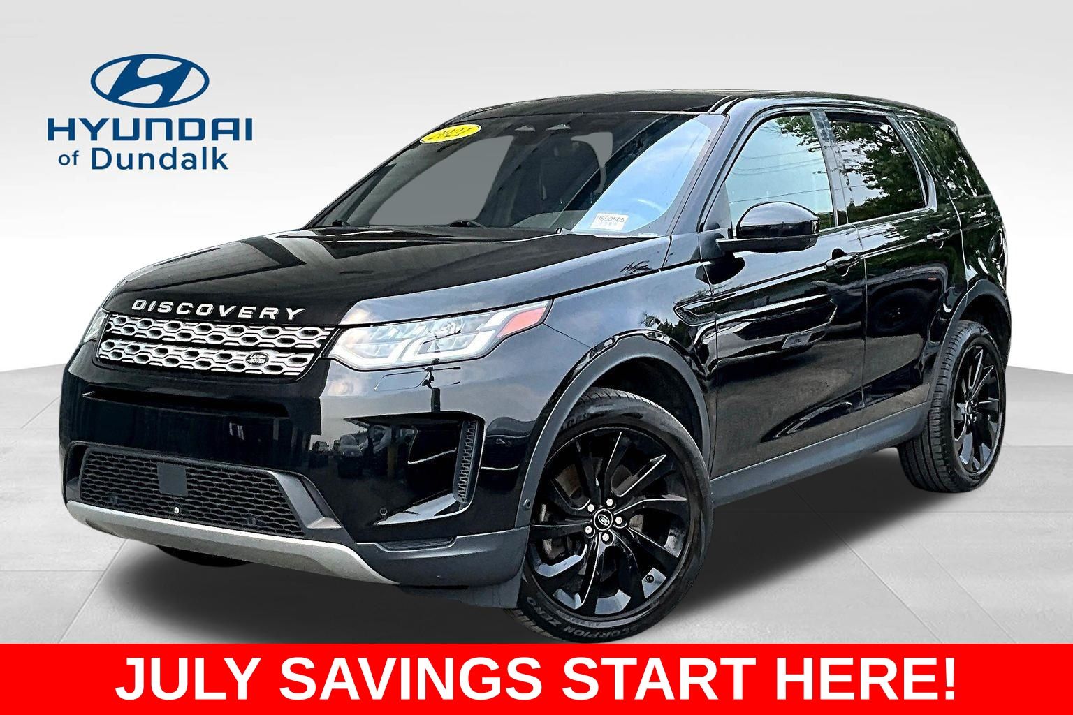 Black 2021 Land Rover Discovery Sport SUV / Crossover All-Wheel Drive 9-Speed Automatic